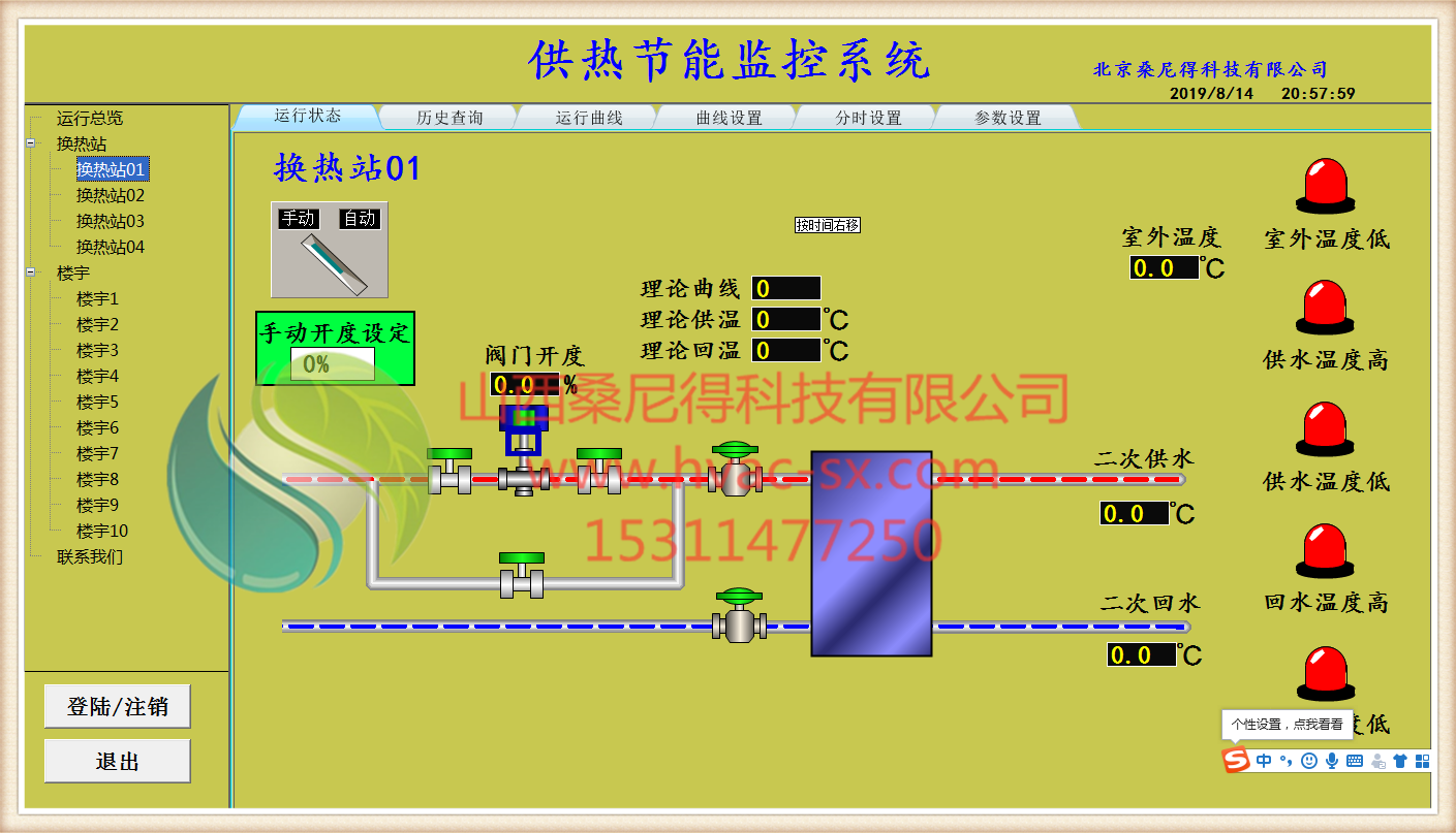 气候补偿器远程控制